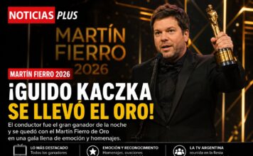¡GUIDO KACZKA SE LLEVÓ EL MARTÍN FIERRO DE ORO Y BRILLÓ EN LA GRAN NOCHE DE LA TV ARGENTINA!