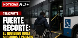 FUERTE RECORTE EN EL TRANSPORTE: EL GOBIERNO QUITA SUBSIDIOS A PASAJES PARA PERSONAS CON DISCAPACIDAD