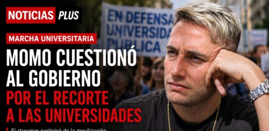“ESTÁN DESTRUYENDO LA EDUCACIÓN”: MOMO APUNTÓ CONTRA EL GOBIERNO EN LA MARCHA UNIVERSITARIA