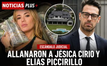 ESCÁNDALO JUDICIAL: ALLANARON A JÉSICA CIRIO Y ELÍAS PICCIRILLO TRAS LA APARICIÓN DE VIDEOS CON MILES DE DÓLARES