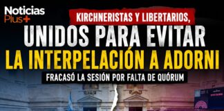 KIRCHNERISTAS Y LIBERTARIOS, UNIDOS PARA EVITAR LA INTERPELACIÓN A ADORNI: FRACASÓ LA SESIÓN POR FALTA DE QUÓRUM